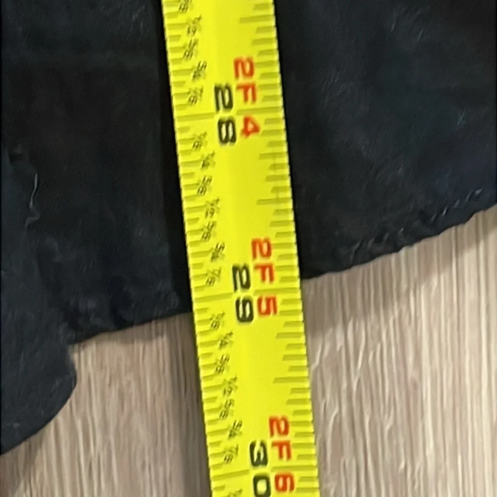 Free People Women Summer in Tutlum Tunic Small Black Coastal Longline Lagenlook